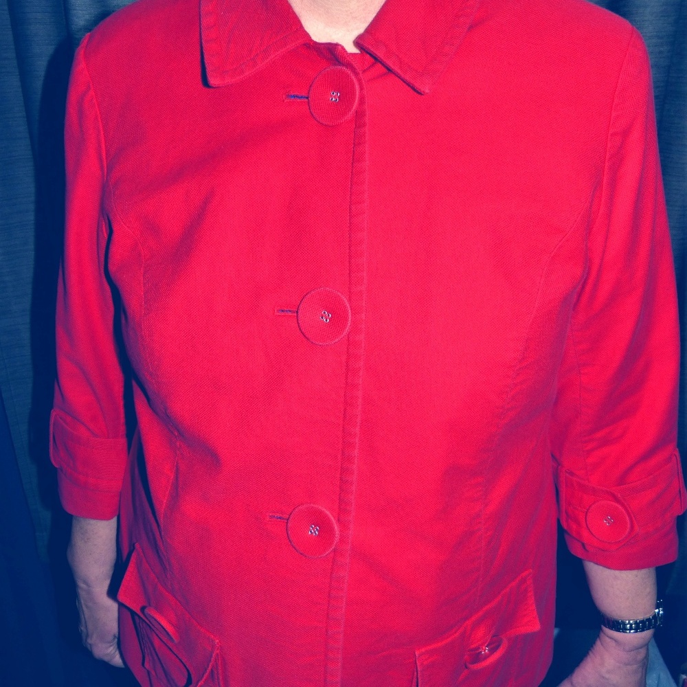 Coldwater Creek Red Jacket